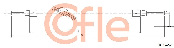 COFLE Seilzug, Feststellbremse