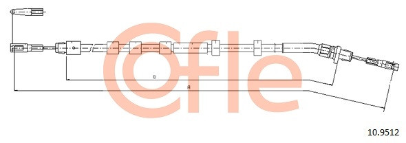 COFLE Seilzug, Feststellbremse
