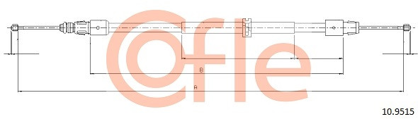 COFLE Seilzug, Feststellbremse