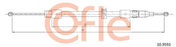 COFLE Seilzug, Feststellbremse