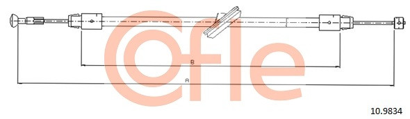 COFLE Seilzug, Feststellbremse