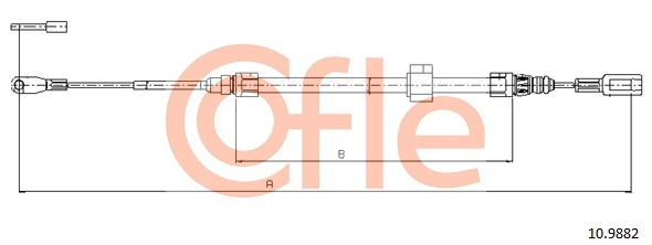 COFLE Seilzug, Feststellbremse