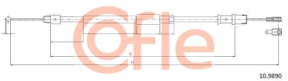 COFLE Seilzug, Feststellbremse