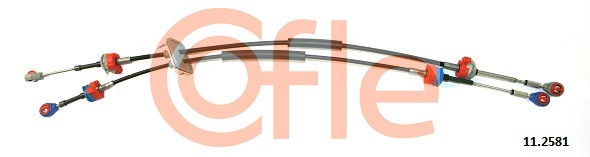 COFLE Seilzug, Schaltgetriebe