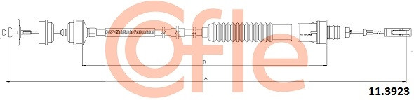 COFLE Seilzug, Kupplungsbetätigung