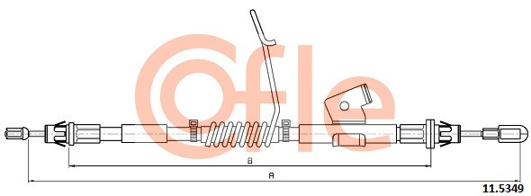 COFLE Seilzug, Feststellbremse