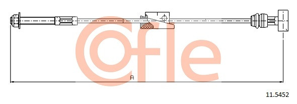 COFLE Seilzug, Feststellbremse