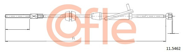 COFLE Seilzug, Feststellbremse