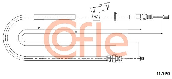COFLE Seilzug, Feststellbremse
