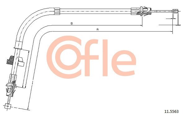 COFLE Seilzug, Feststellbremse