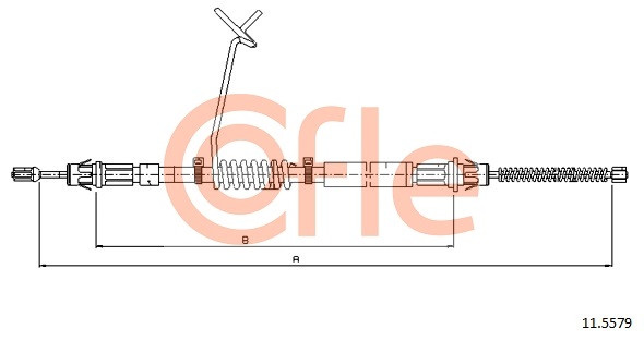 COFLE Seilzug, Feststellbremse