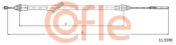 COFLE Seilzug, Feststellbremse