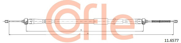 COFLE Seilzug, Feststellbremse