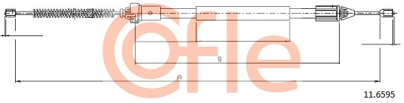 COFLE Seilzug, Feststellbremse