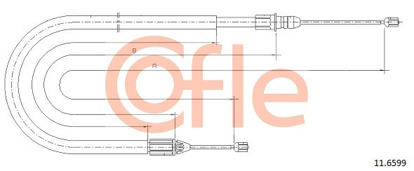 COFLE Seilzug, Feststellbremse