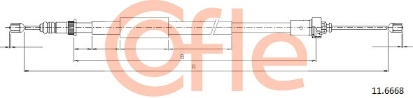 COFLE Seilzug, Feststellbremse