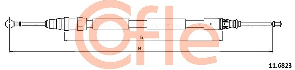 COFLE Seilzug, Feststellbremse