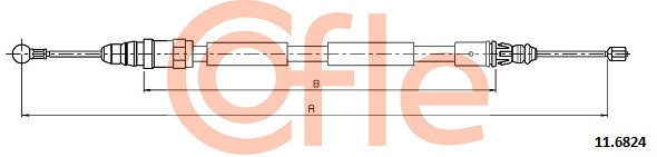 COFLE Seilzug, Feststellbremse