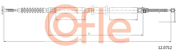COFLE Seilzug, Feststellbremse