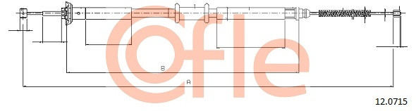COFLE Seilzug, Feststellbremse