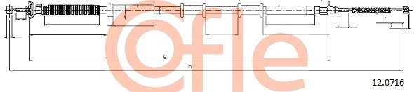 COFLE Seilzug, Feststellbremse