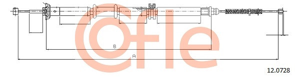COFLE Seilzug, Feststellbremse
