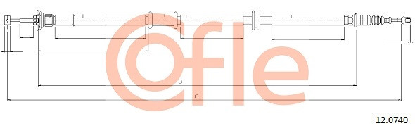 COFLE Seilzug, Feststellbremse