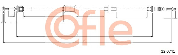 COFLE Seilzug, Feststellbremse