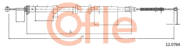 COFLE Seilzug, Feststellbremse