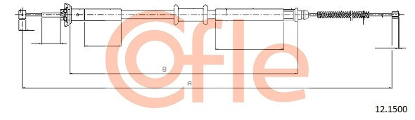 COFLE Seilzug, Feststellbremse