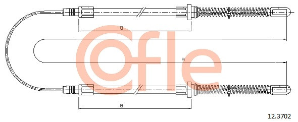 COFLE Seilzug, Feststellbremse