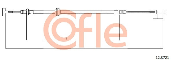 COFLE Seilzug, Feststellbremse