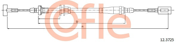 COFLE Seilzug, Feststellbremse