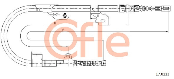 COFLE Seilzug, Feststellbremse