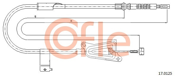 COFLE Seilzug, Feststellbremse