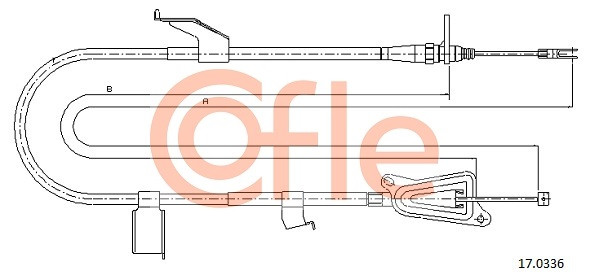 COFLE Seilzug, Feststellbremse