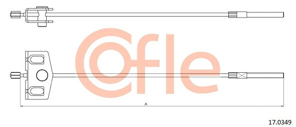 COFLE Seilzug, Feststellbremse