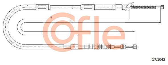 COFLE Seilzug, Feststellbremse