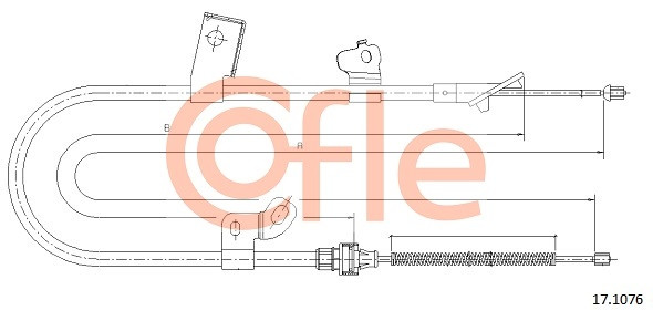 COFLE Seilzug, Feststellbremse