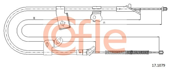 COFLE Seilzug, Feststellbremse
