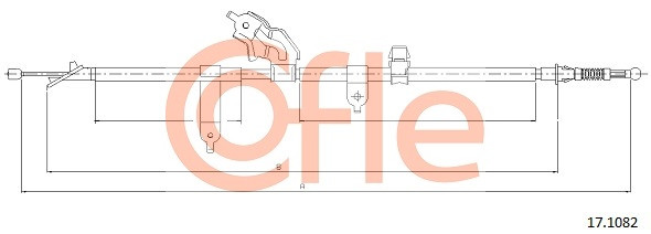 COFLE Seilzug, Feststellbremse