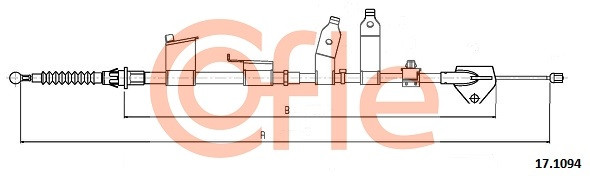COFLE Seilzug, Feststellbremse