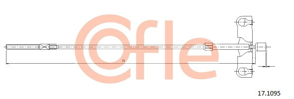 COFLE Seilzug, Feststellbremse