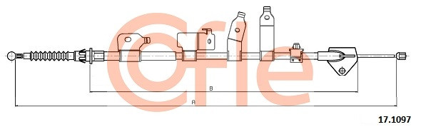 COFLE Seilzug, Feststellbremse