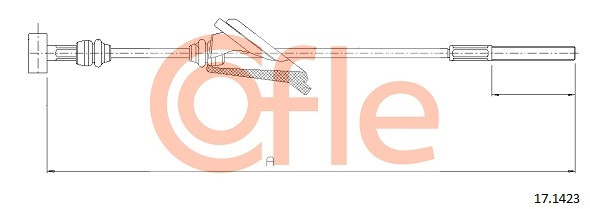 COFLE Seilzug, Feststellbremse