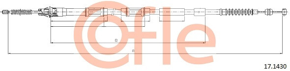 COFLE Seilzug, Feststellbremse