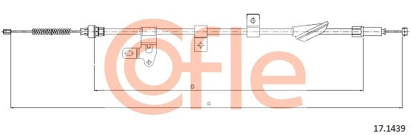 COFLE Seilzug, Feststellbremse
