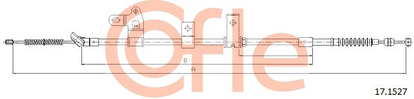 COFLE Seilzug, Feststellbremse