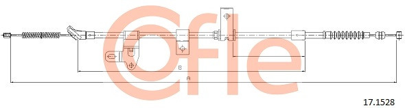 COFLE Seilzug, Feststellbremse