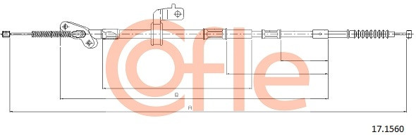 COFLE Seilzug, Feststellbremse